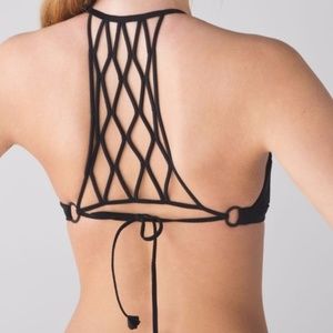 Lululemon Women's Tidal Flow Net Top in Blue/Green